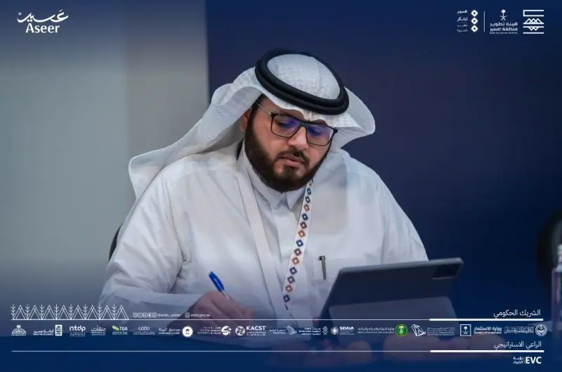 Ahmed Alshareef at the judging table
